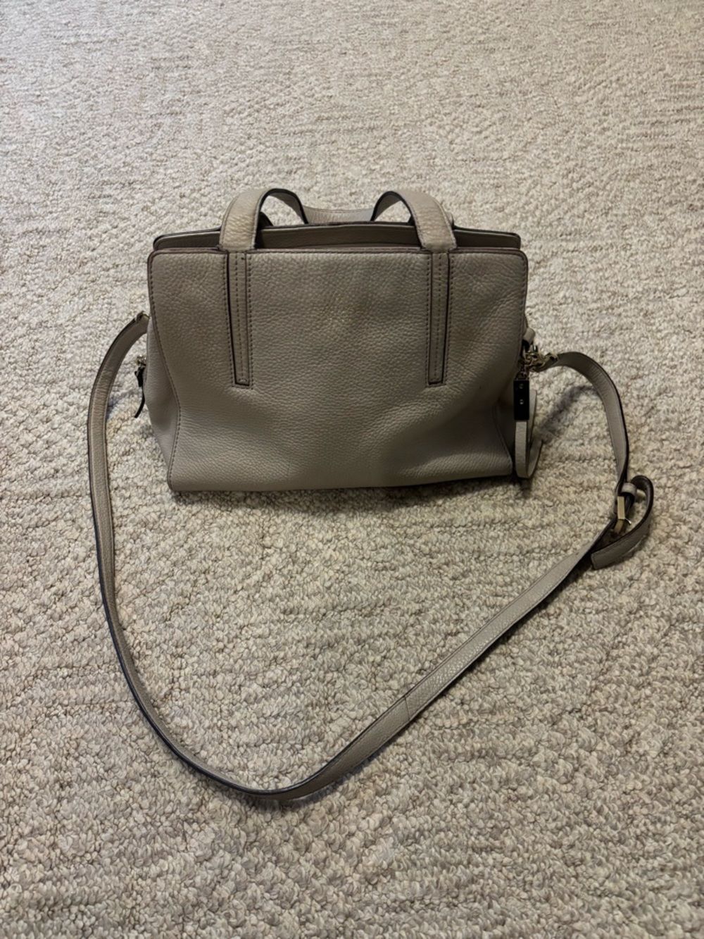 Older Kate Spade purse in Taupe.